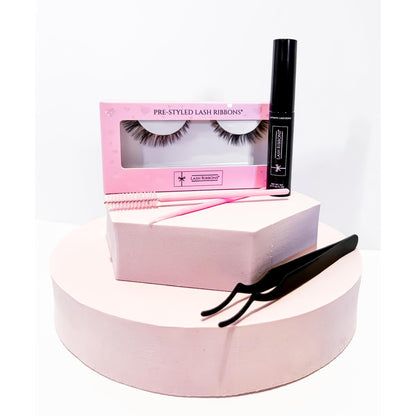 Pre-Styled Lash Ribbons® Starter Kit (With Ultimate Bond) - ScentiMelti  Pre-Styled Lash Ribbons® Starter Kit (With Ultimate Bond)