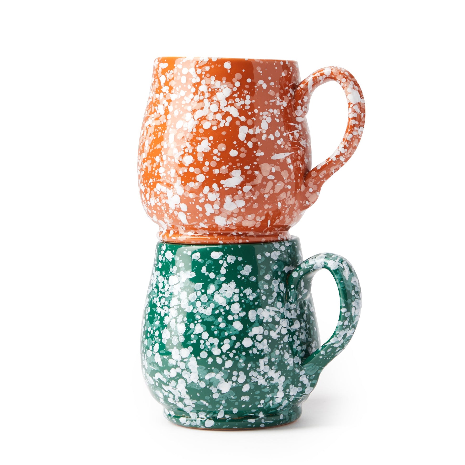 Splatter Mug Orange - ScentiMelti Home Fragrance, Beauty & Gifts UK