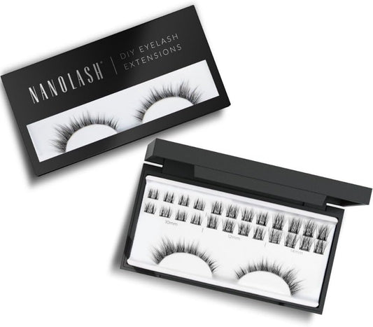 Nanolash DIY Eyelash Extensions 36 pcs - cluster lashes DIY, cluster false eyelashes for lash extensions at home, individual cluster lashes (DIVINE) Beauty Goddess ScentiMelti Wax Melts