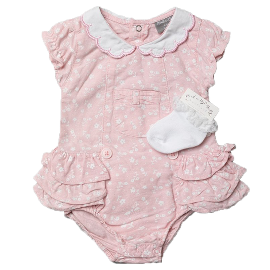 Baby Girls Floral Romper & Socks Lullaby Secret ScentiMelti Wax Melts