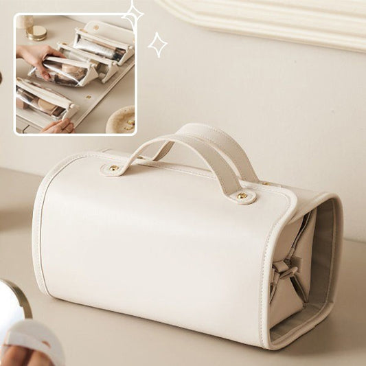 Folding Cosmetic Bag Large Capacity Portable Waterproof Travel Storage Makeup Toiletry Wash Bag