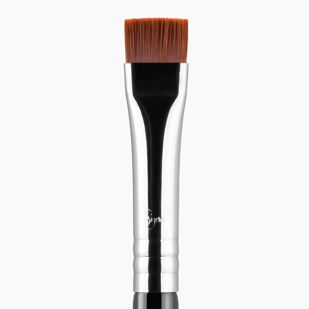 Sigma Beauty E15 Flat Definer Brush Black/Chrome - ScentiMelti Home Fragrance, Beauty & Gifts UK