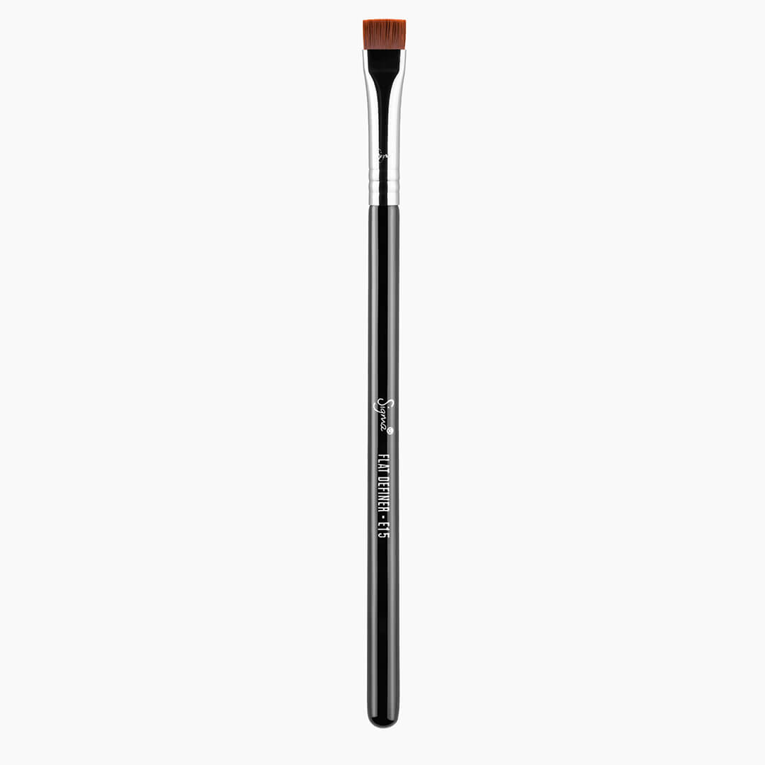 Sigma Beauty E15 Flat Definer Brush Black/Chrome - ScentiMelti Home Fragrance, Beauty & Gifts UK