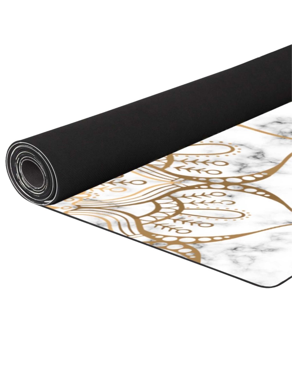 Lotus 100% Natural Rubber Foldable Yoga Mat - ScentiMelti Home Fragrance, Beauty & Gifts UK