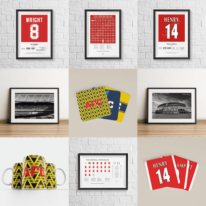 Ian Wright Legend Stats Print MOTM Football ScentiMelti Wax Melts