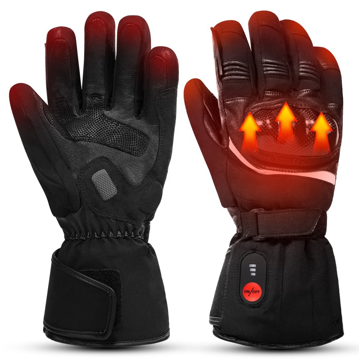 IcePro3 Heated Motorcycle Gloves Shockproof CE, FCC, PSE Certified - ScentiMelti Home Fragrance, Beauty & Gifts UK