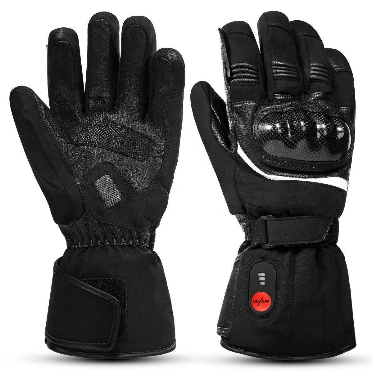 IcePro3 Heated Motorcycle Gloves Shockproof CE, FCC, PSE Certified - ScentiMelti Home Fragrance, Beauty & Gifts UK