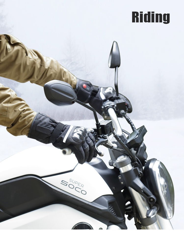 IcePro3 Heated Motorcycle Gloves Shockproof CE, FCC, PSE Certified - ScentiMelti Home Fragrance, Beauty & Gifts UK