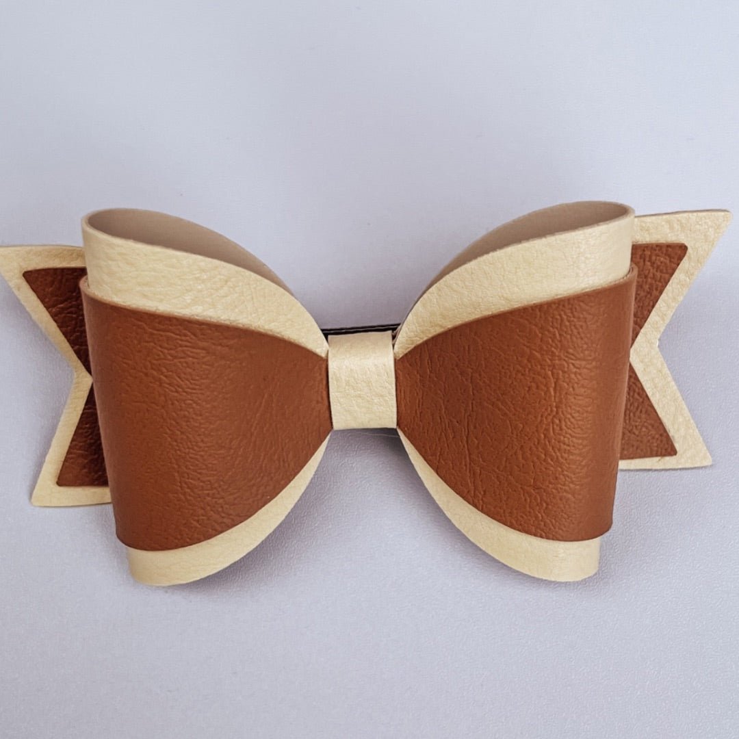 Emily Hair Bow - Caramel & Cream Luna Rossi ScentiMelti Wax Melts