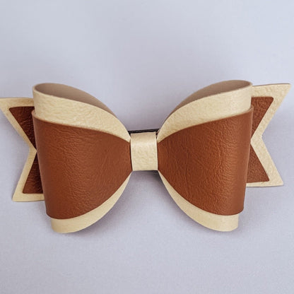 Emily Hair Bow - Caramel & Cream Luna Rossi ScentiMelti Wax Melts