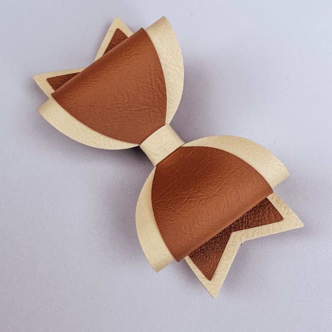 Emily Hair Bow - Caramel & Cream Luna Rossi ScentiMelti Wax Melts