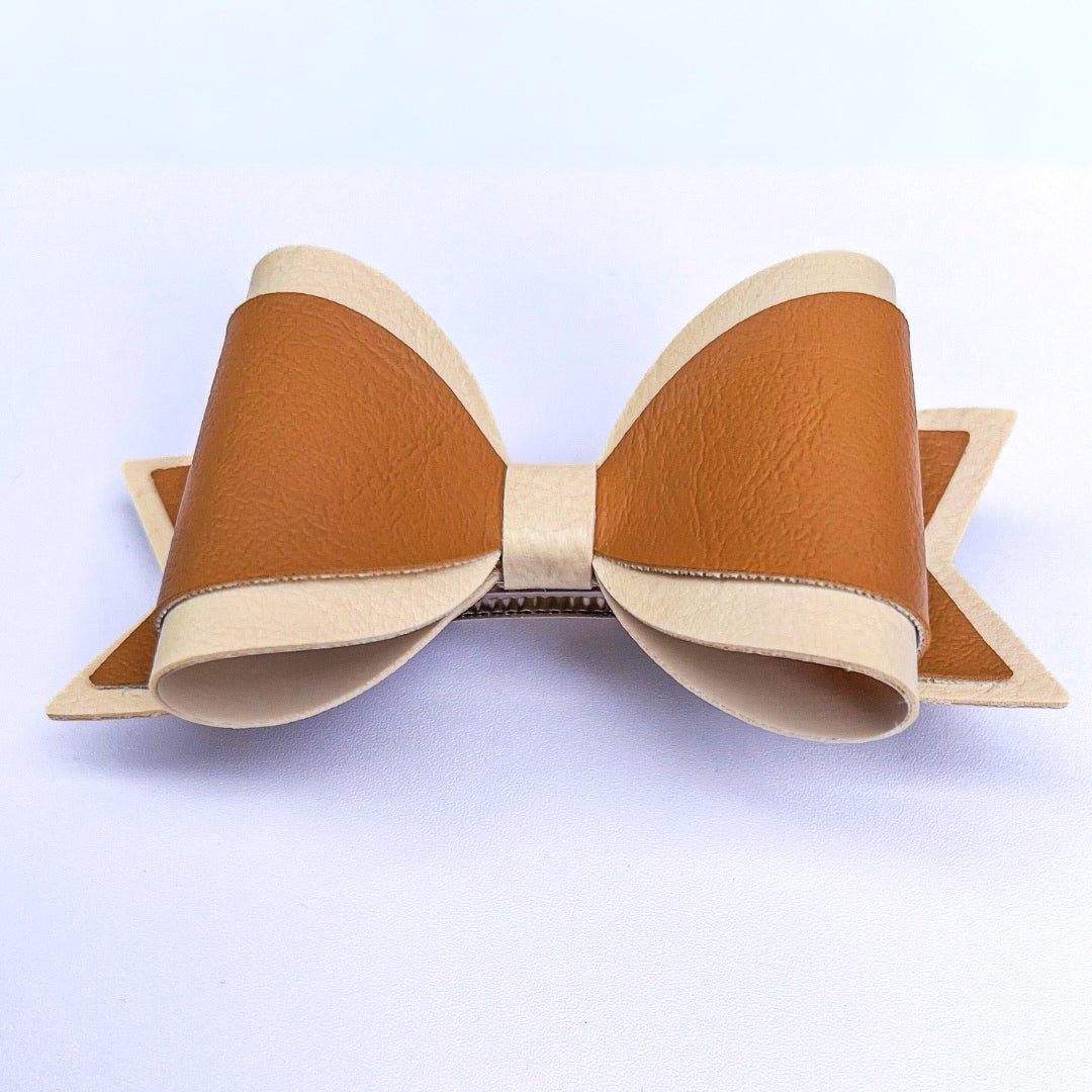 Emily Hair Bow - Caramel & Cream Luna Rossi ScentiMelti Wax Melts