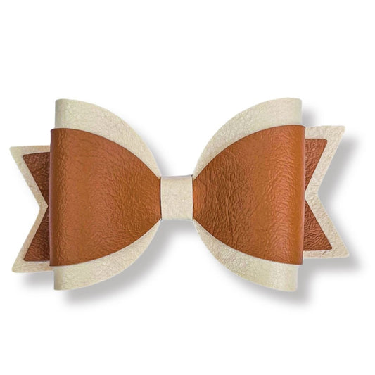 Emily Hair Bow - Caramel & Cream Luna Rossi ScentiMelti Wax Melts