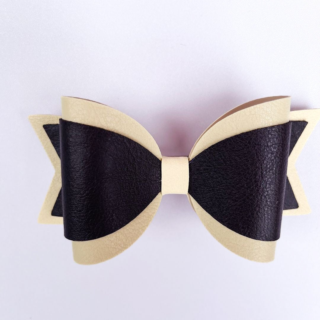 Emily Hair Bow - Cream & Brown Luna Rossi ScentiMelti Wax Melts