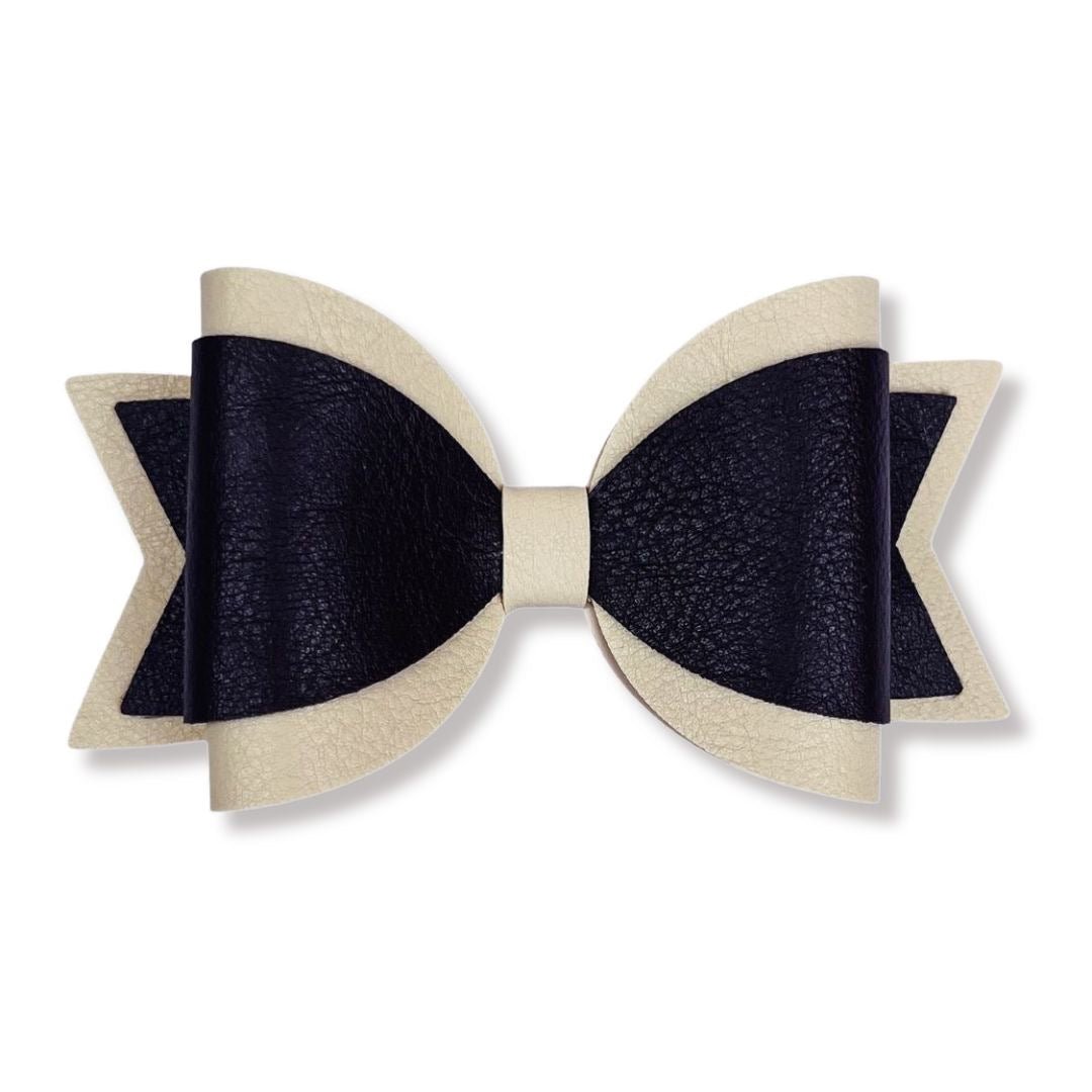 Emily Hair Bow - Cream & Brown Luna Rossi ScentiMelti Wax Melts