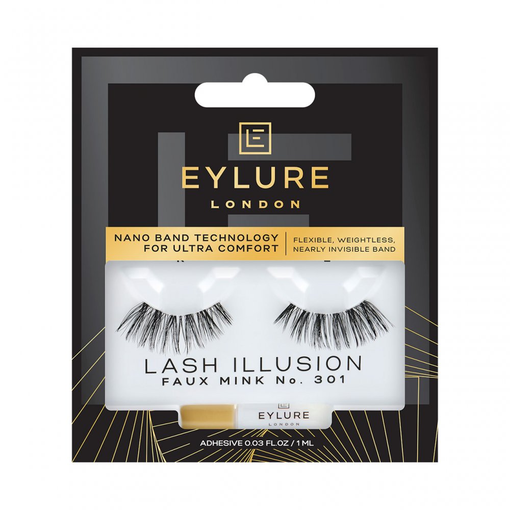 Eylure Lash Illusion Faux Mink Lashes No 301 - ScentiMelti Home Fragrance, Beauty & Gifts UK