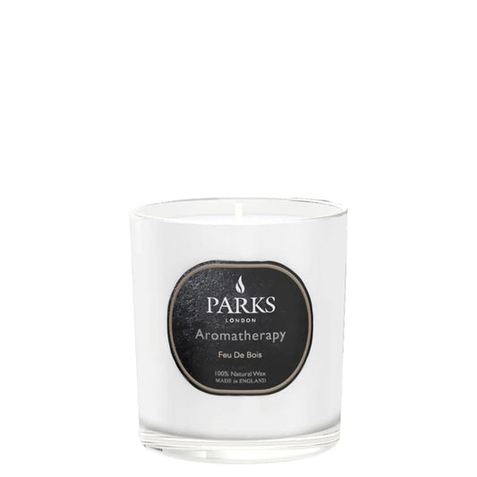 Parks London Aromatherapy Feu De Bois Candle 220g - ScentiMelti Home Fragrance, Beauty & Gifts UK