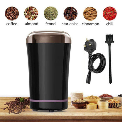 Electric Coffee Grinder Grinding Mill Nut Bean Spice Matte Blade Blender - ScentiMelti Home Fragrance, Beauty & Gifts UK