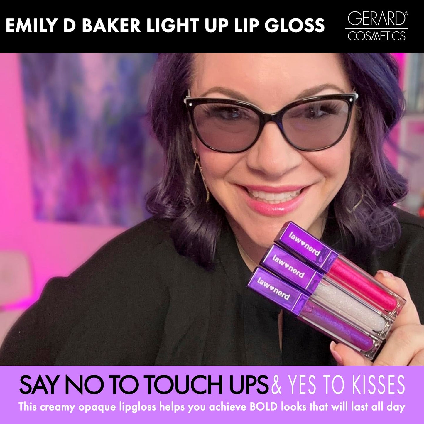 Gerard Cosmetics Emily D Baker X Lighted Lip Gloss - Facts - ScentiMelti Home Fragrance, Beauty & Gifts UK