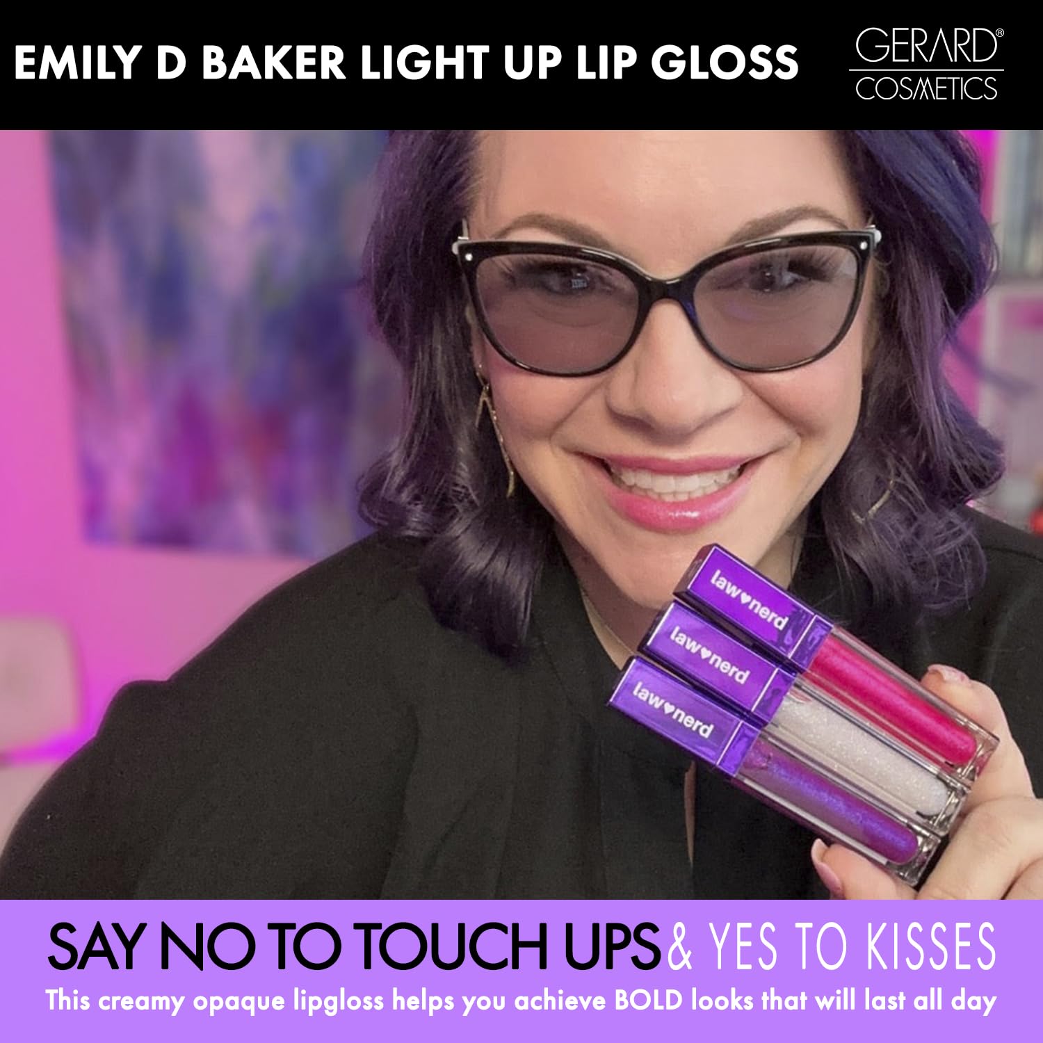 Gerard Cosmetics Emily D Baker X Lighted Lip Gloss - Facts - ScentiMelti Home Fragrance, Beauty & Gifts UK