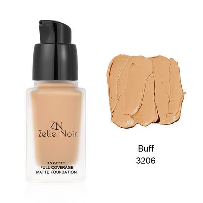 Zelle Noir Matte Liquid Foundation - ScentiMelti Home Fragrance, Beauty & Gifts UK