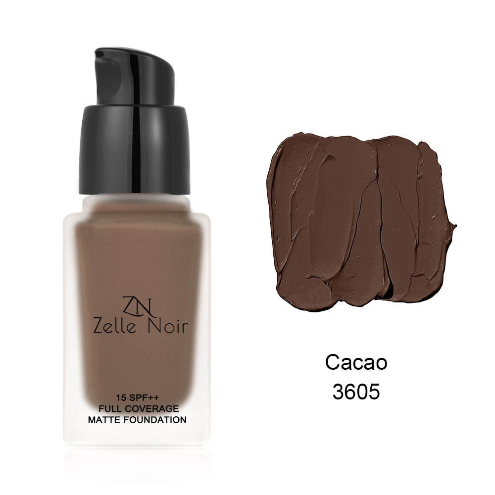 Zelle Noir Matte Liquid Foundation - ScentiMelti Home Fragrance, Beauty & Gifts UK