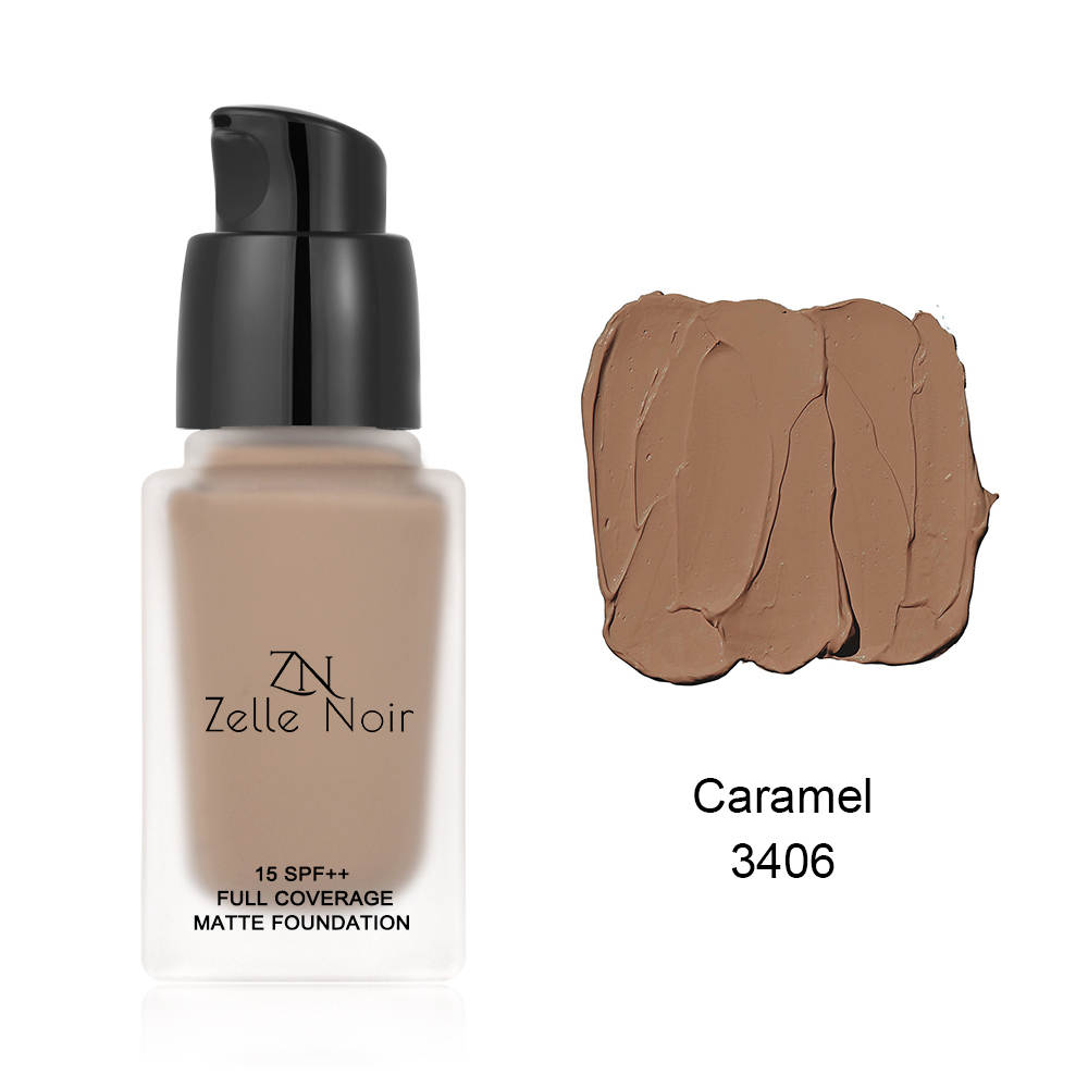 Zelle Noir Matte Liquid Foundation - ScentiMelti Home Fragrance, Beauty & Gifts UK