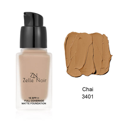 Zelle Noir Matte Liquid Foundation - ScentiMelti Home Fragrance, Beauty & Gifts UK