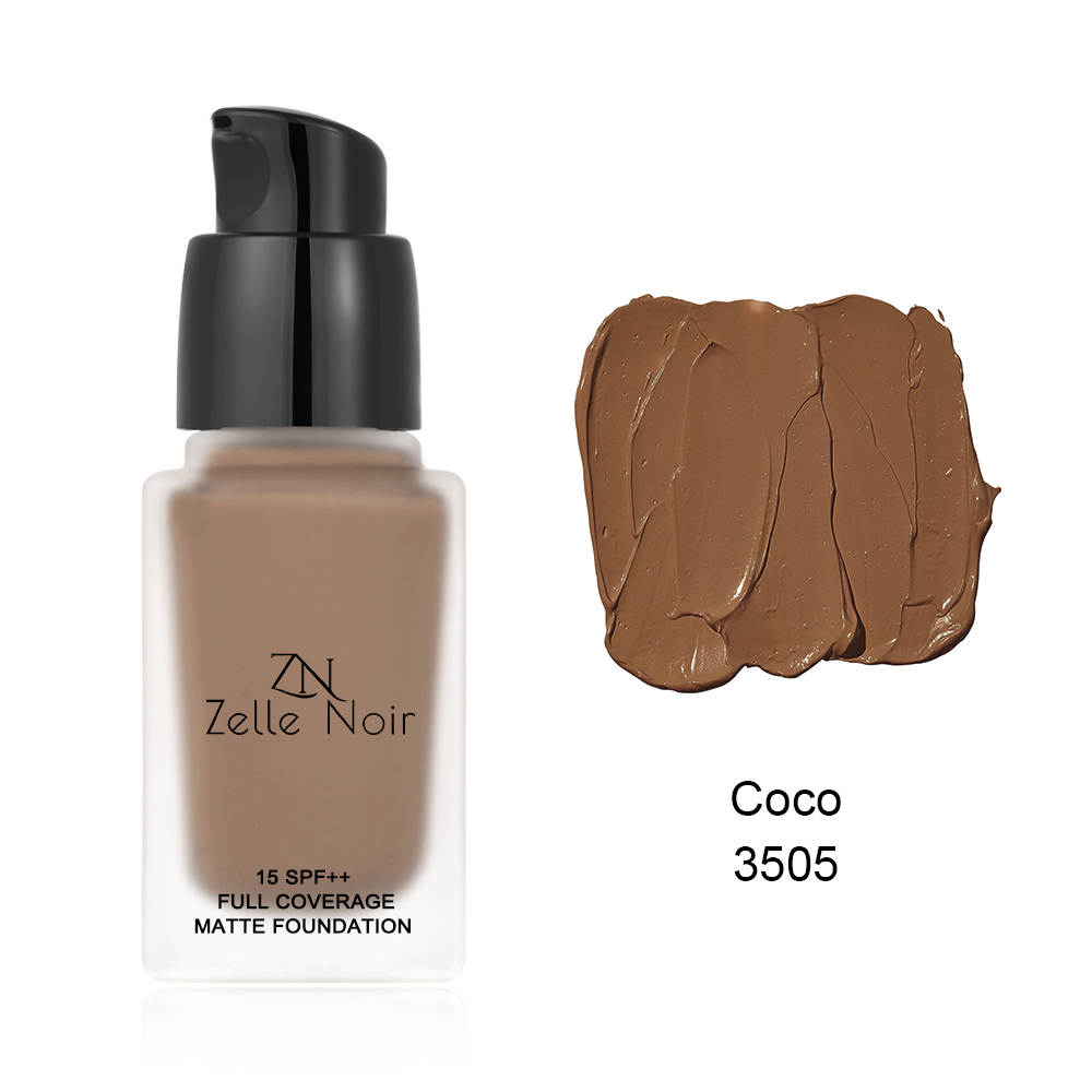 Zelle Noir Matte Liquid Foundation - ScentiMelti Home Fragrance, Beauty & Gifts UK