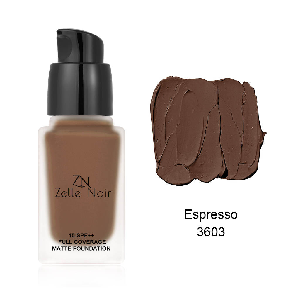 Zelle Noir Matte Liquid Foundation - ScentiMelti Home Fragrance, Beauty & Gifts UK