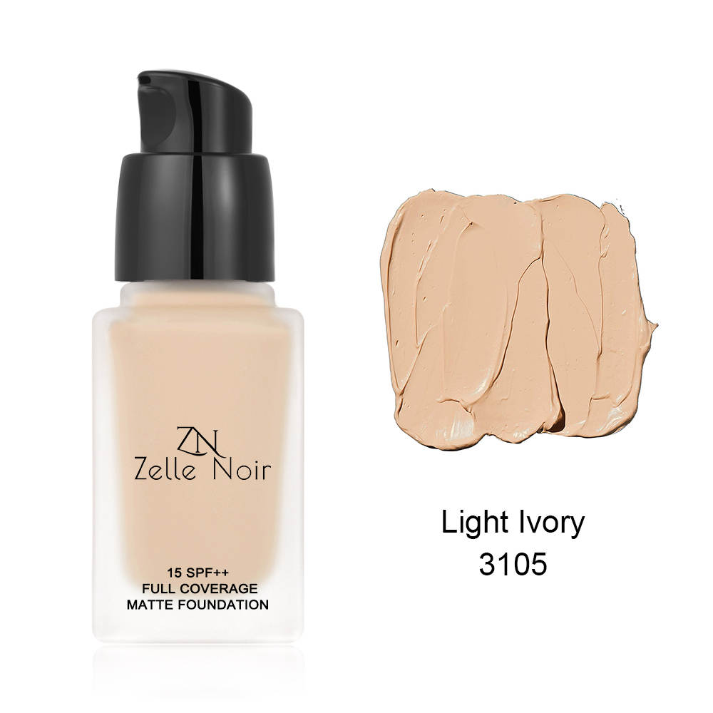 Zelle Noir Matte Liquid Foundation - ScentiMelti Home Fragrance, Beauty & Gifts UK