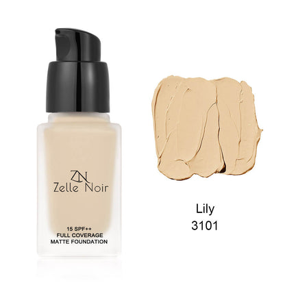 Zelle Noir Matte Liquid Foundation - ScentiMelti Home Fragrance, Beauty & Gifts UK