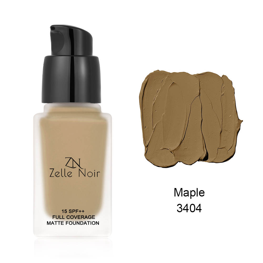 Zelle Noir Matte Liquid Foundation - ScentiMelti Home Fragrance, Beauty & Gifts UK