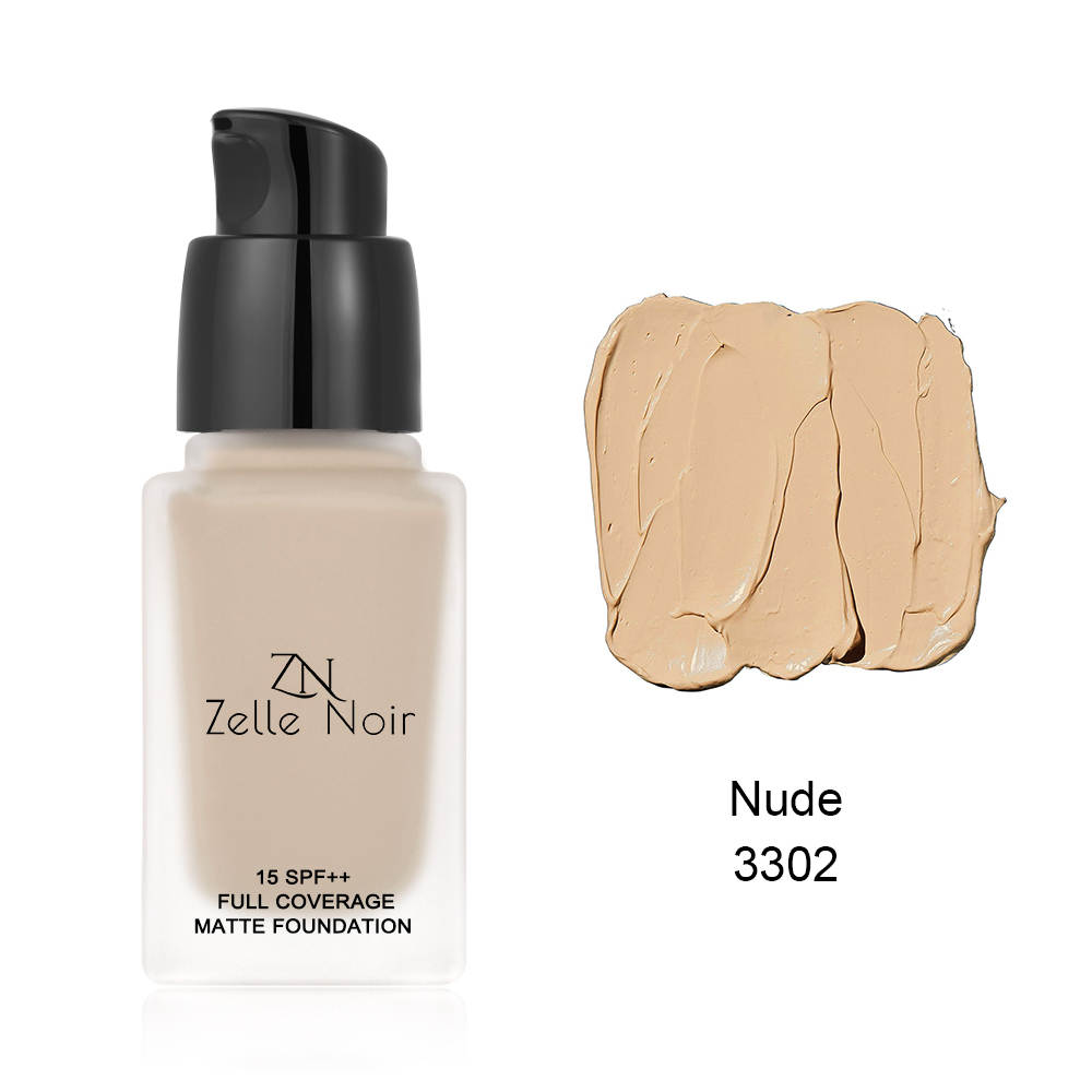 Zelle Noir Matte Liquid Foundation - ScentiMelti Home Fragrance, Beauty & Gifts UK