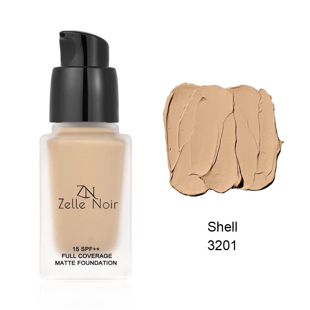 Zelle Noir Matte Liquid Foundation - ScentiMelti Home Fragrance, Beauty & Gifts UK