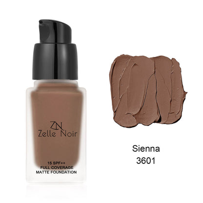 Zelle Noir Matte Liquid Foundation - ScentiMelti Home Fragrance, Beauty & Gifts UK