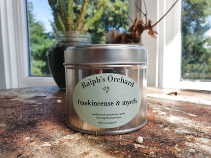 Frankincense & Myrrh Scented Candle - ScentiMelti Home Fragrance, Beauty & Gifts UK