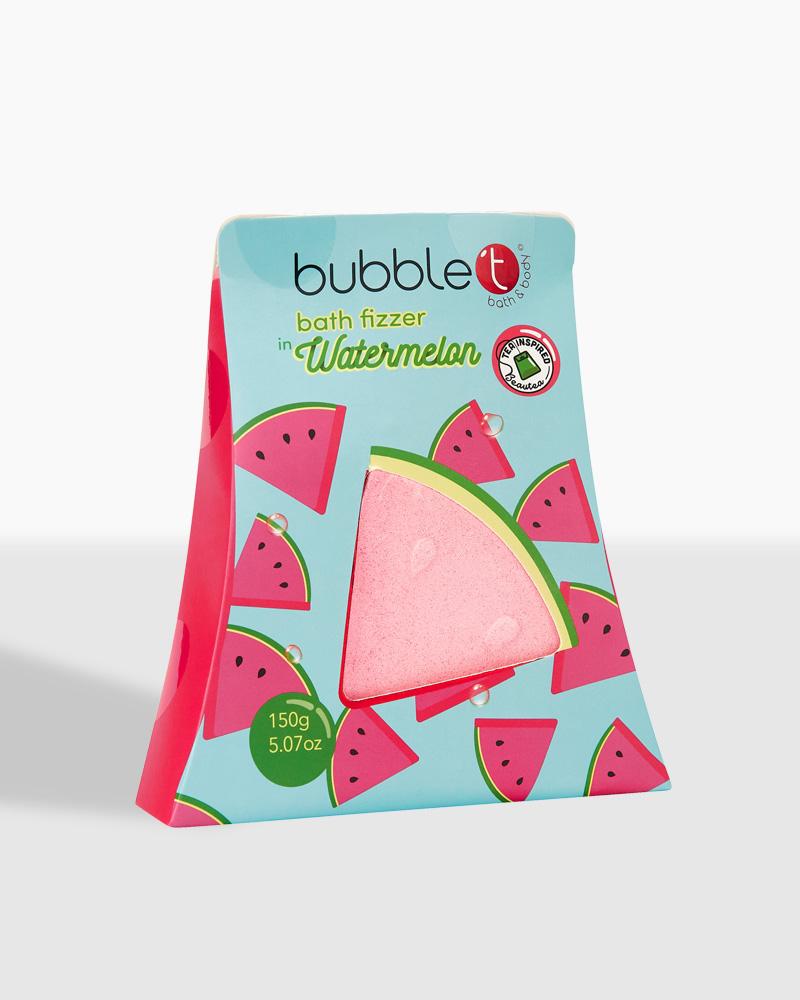 Bubble T Fruitea Edition Fizzing Watermelon Bath Bomb 150g Beauty Goddess ScentiMelti Wax Melts