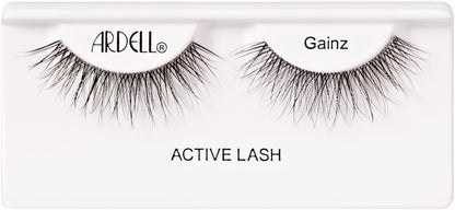 Ardell Active Lash Gainz False Eyelashes, Water-resistant, Light Volume, Medium Length, Vegan Friendly, 1 Pair (Pack of 1) - ScentiMelti Home Fragrance, Beauty & Gifts UK