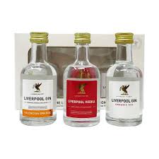 Gin The Liverpool Artisanal Handcrafted Spirits 3x 5cl Gift Set - ScentiMelti Home Fragrance, Beauty & Gifts UK