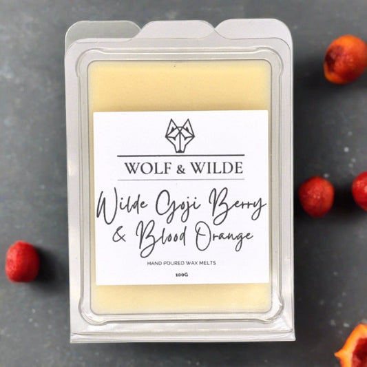 Goji Berry & Blood Orange Soy Wax Melts 100g Wolf & Wilde ScentiMelti Wax Melts