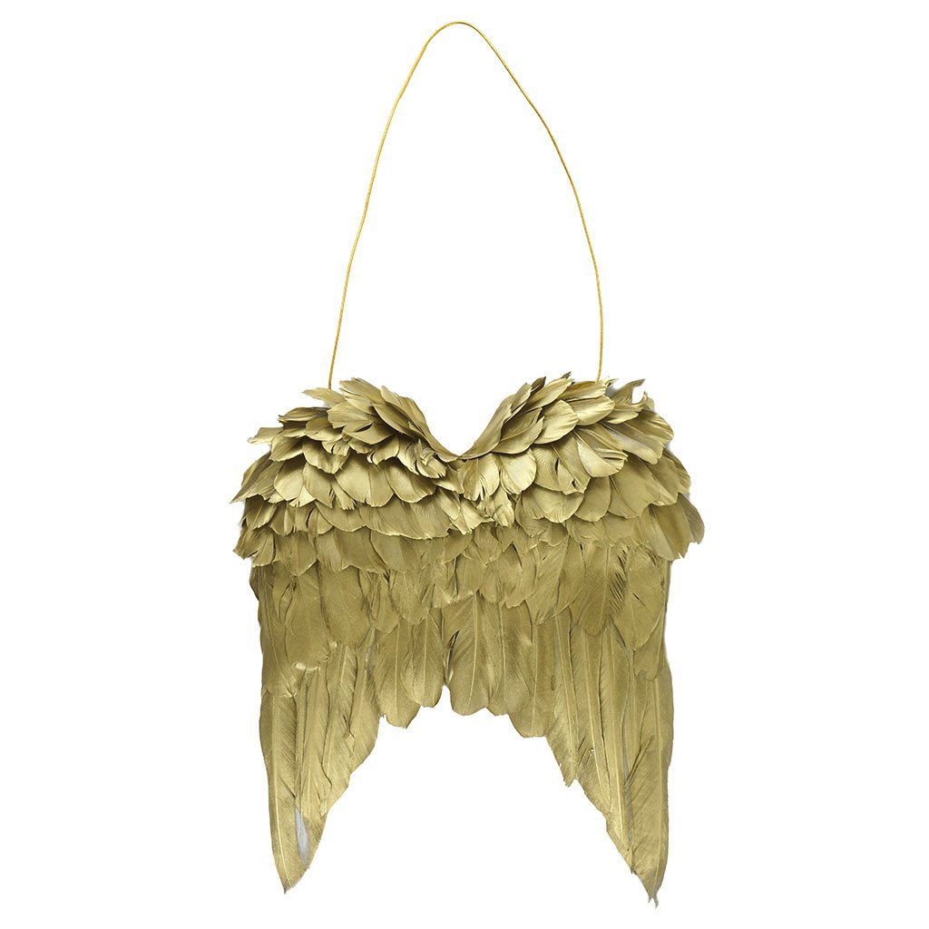 Gold Feather Wings Wall Decoration - ScentiMelti Home Fragrance, Beauty & Gifts UK