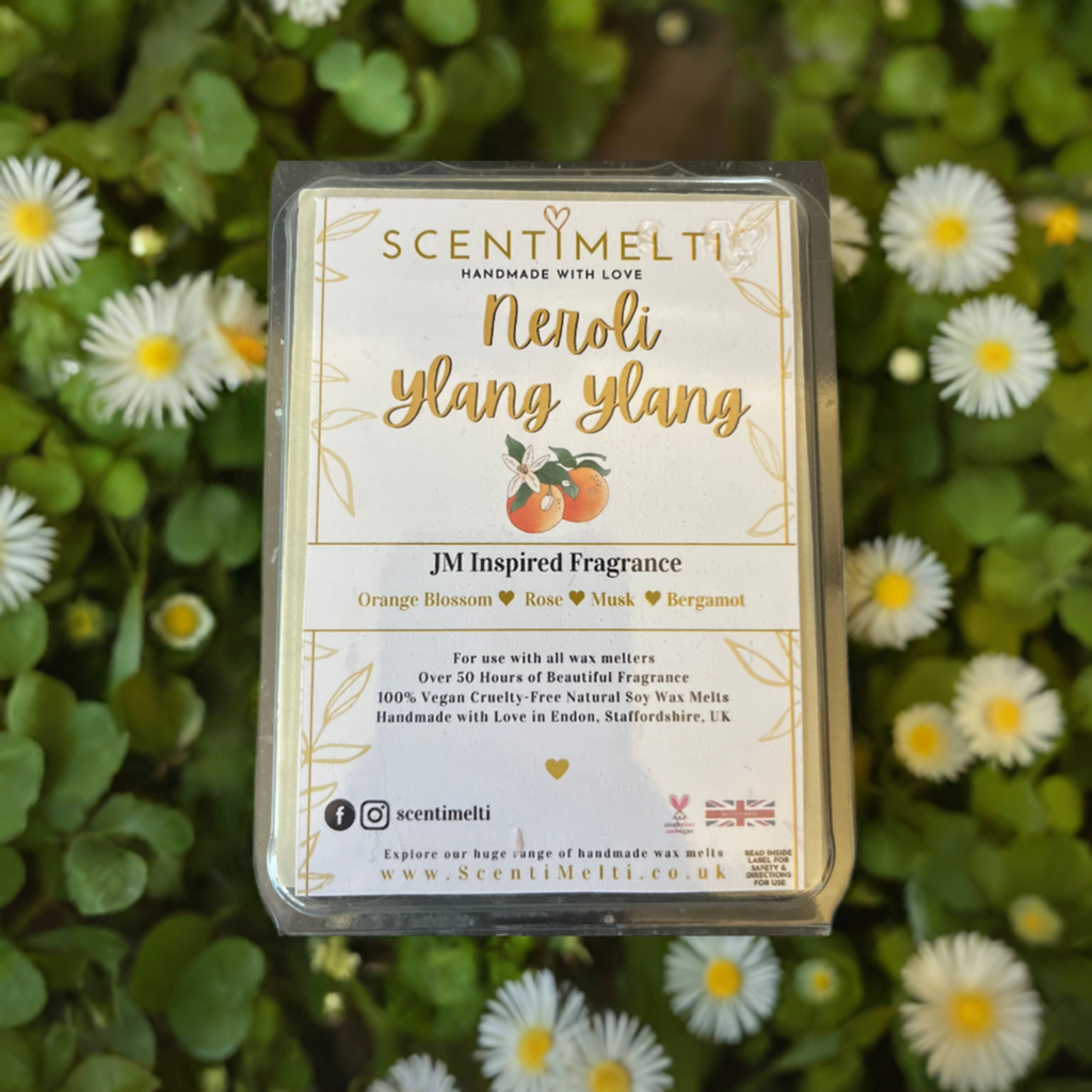 Neroli & Ylang Ylang Wax Melts Inspired by JM - ScentiMelti Home Fragrance, Beauty & Gifts UK