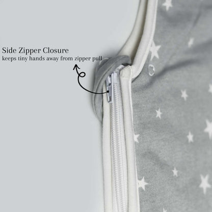 Grey Stars Baby Sleeping Bag Cotton Passion UK ScentiMelti Wax Melts