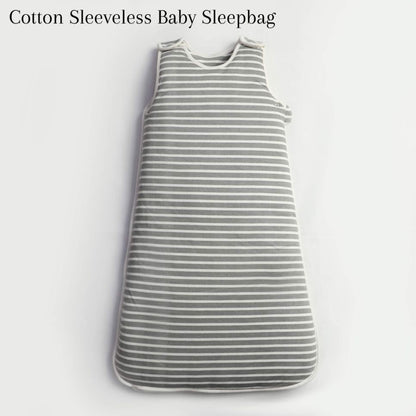 Grey Strips Baby Sleeping Bag Cotton Passion UK ScentiMelti Wax Melts