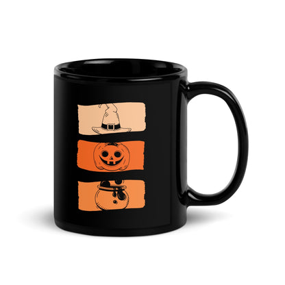 Halloween Black Glossy Coffee Mug Icespheric ScentiMelti Wax Melts