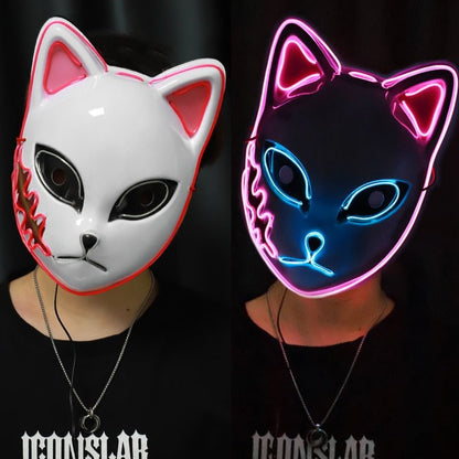 Halloween LED Cat Mask - ScentiMelti Home Fragrance, Beauty & Gifts UK