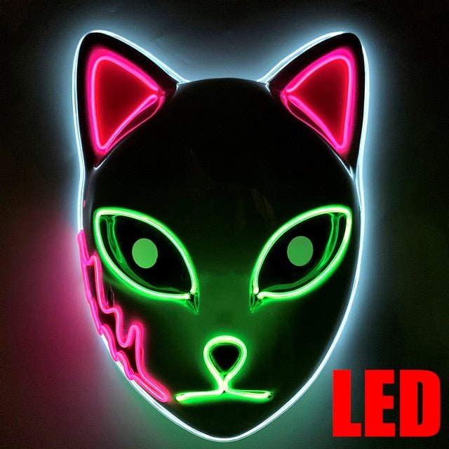 Halloween LED Cat Mask - ScentiMelti Home Fragrance, Beauty & Gifts UK