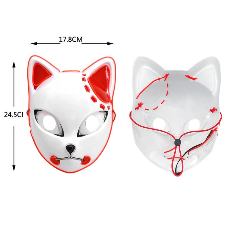 Halloween LED Cat Mask - ScentiMelti Home Fragrance, Beauty & Gifts UK