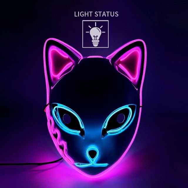 Halloween LED Cat Mask - ScentiMelti Home Fragrance, Beauty & Gifts UK